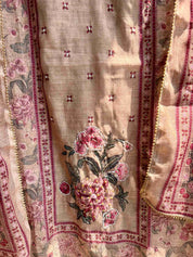 Noor Mahal Rani Pink Cotton Suit Set