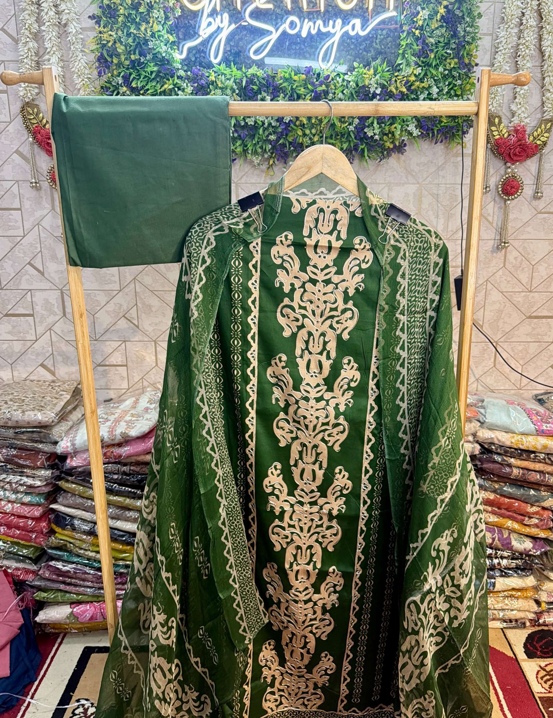 Noor Mahal Cotton Suit Set