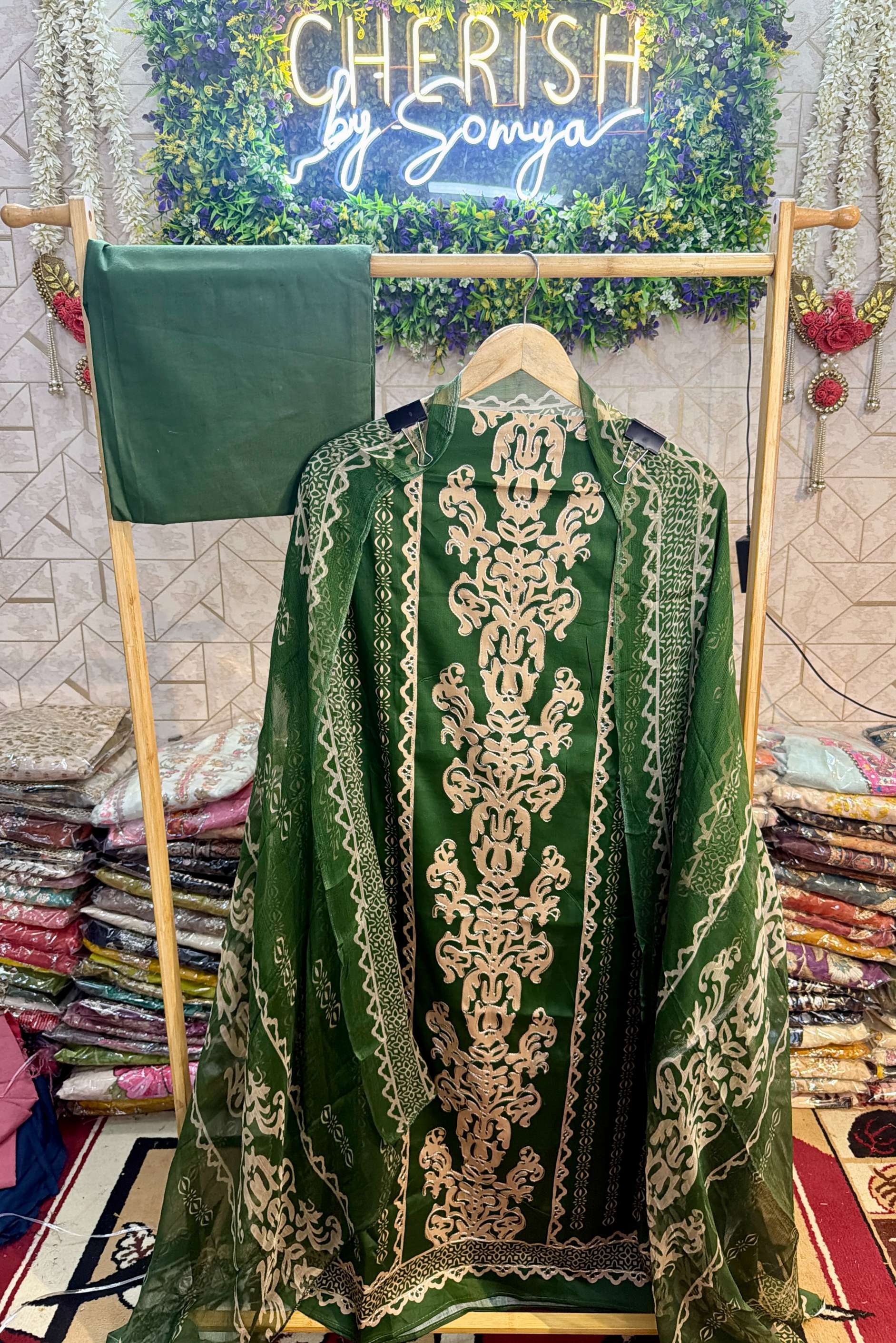 Noor Mahal Cotton Suit Set