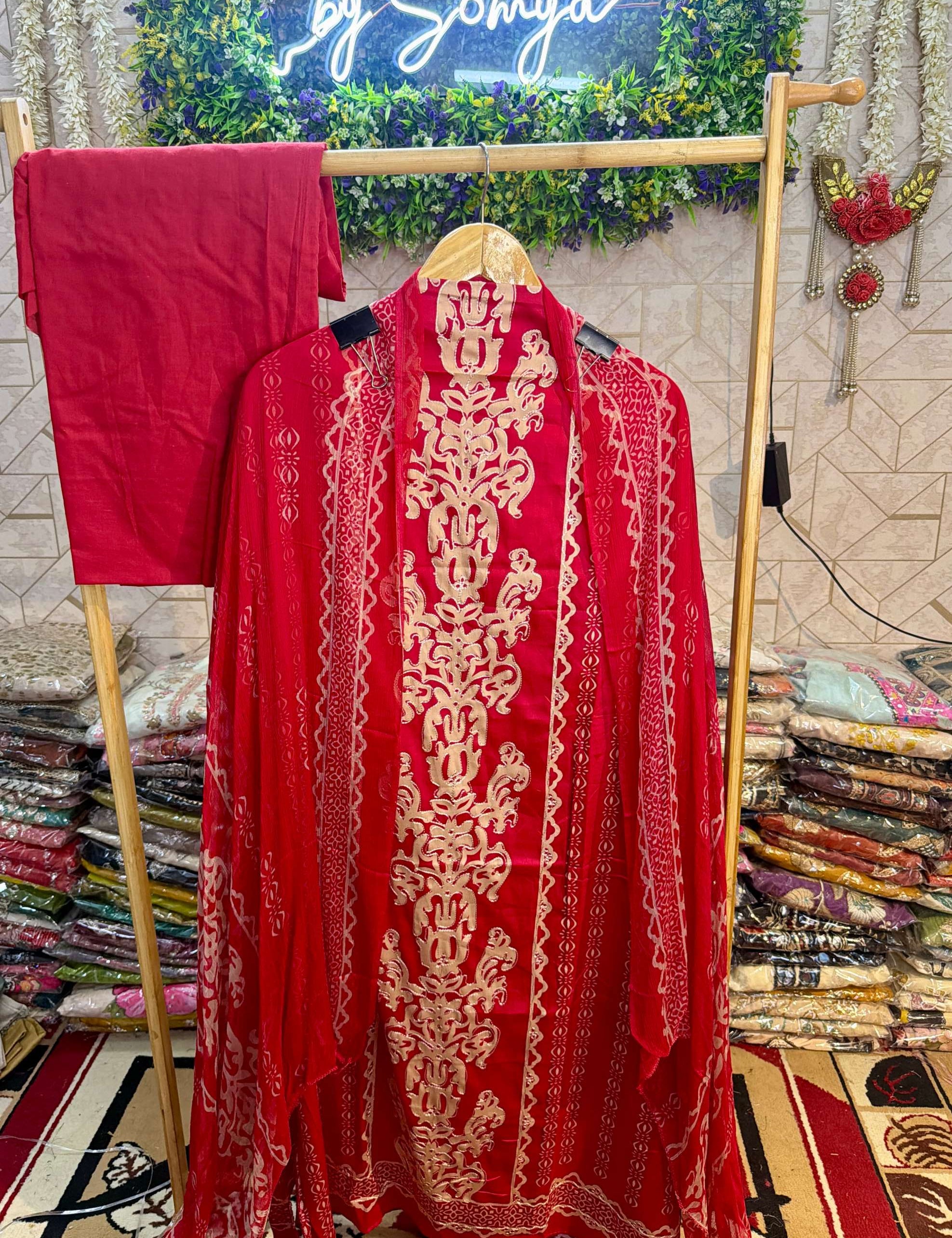 Noor Mahal Cotton Suit Set