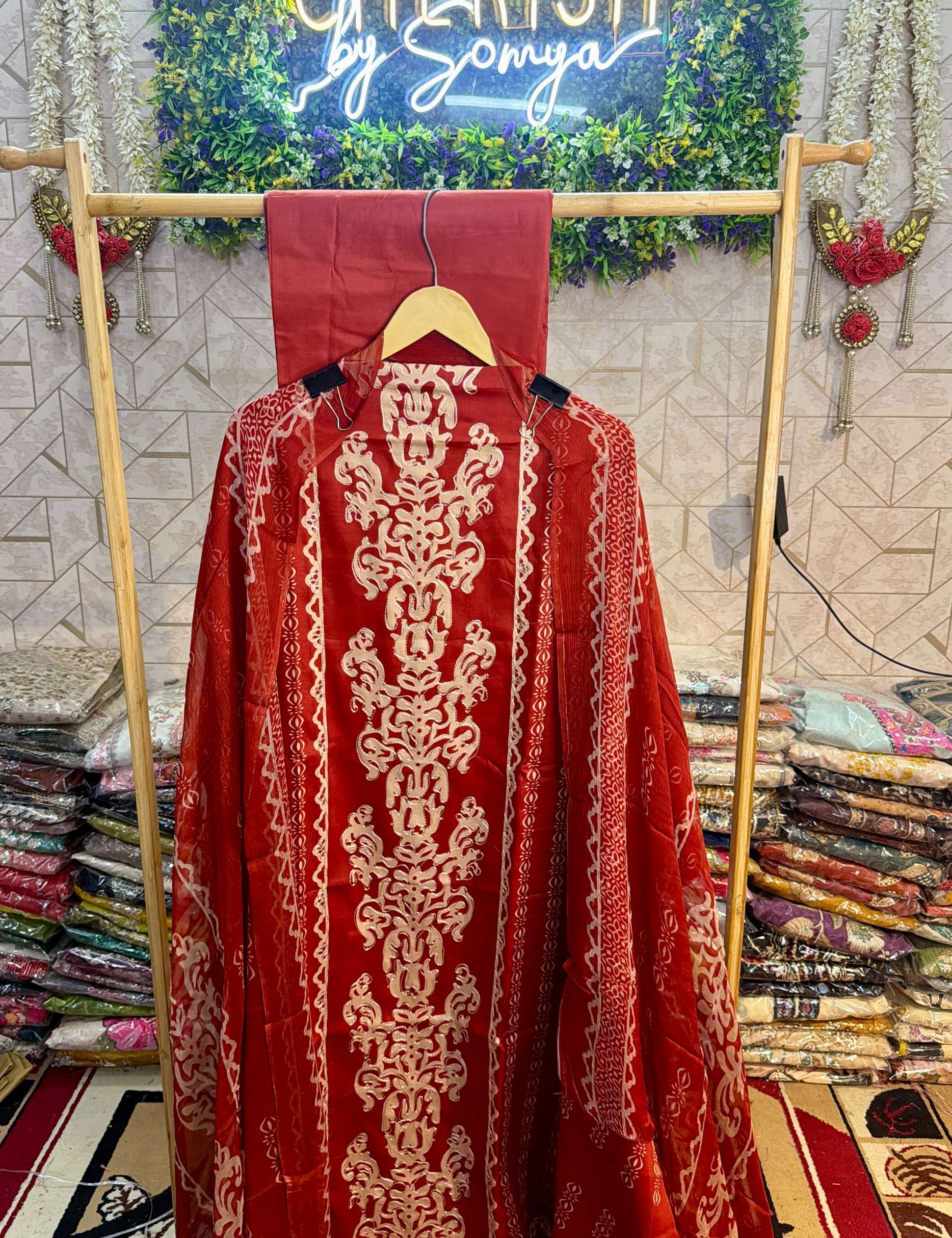 Noor Mahal Cotton Suit Set