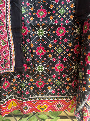 Surmayi Heritage Suit Set – Midnight Black