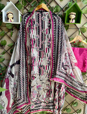 Suhana Royale Suit Set – Magenta