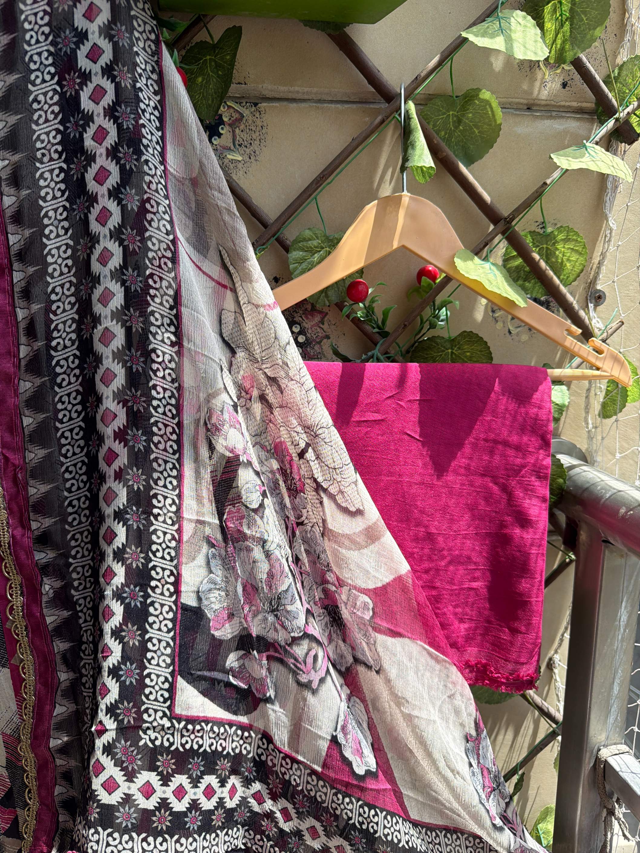 Suhana Royale Suit Set – Magenta