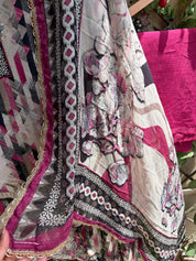 Suhana Royale Suit Set – Magenta