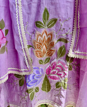 Ruhani Flora Suit Set Lilac