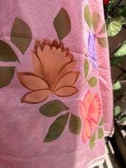 Ruhani Flora Suit Set – Pink