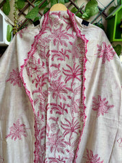 Ivory Bloom Suit Set – Rose Pink