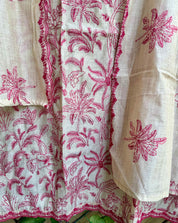 Ivory Bloom Suit Set – Rose Pink