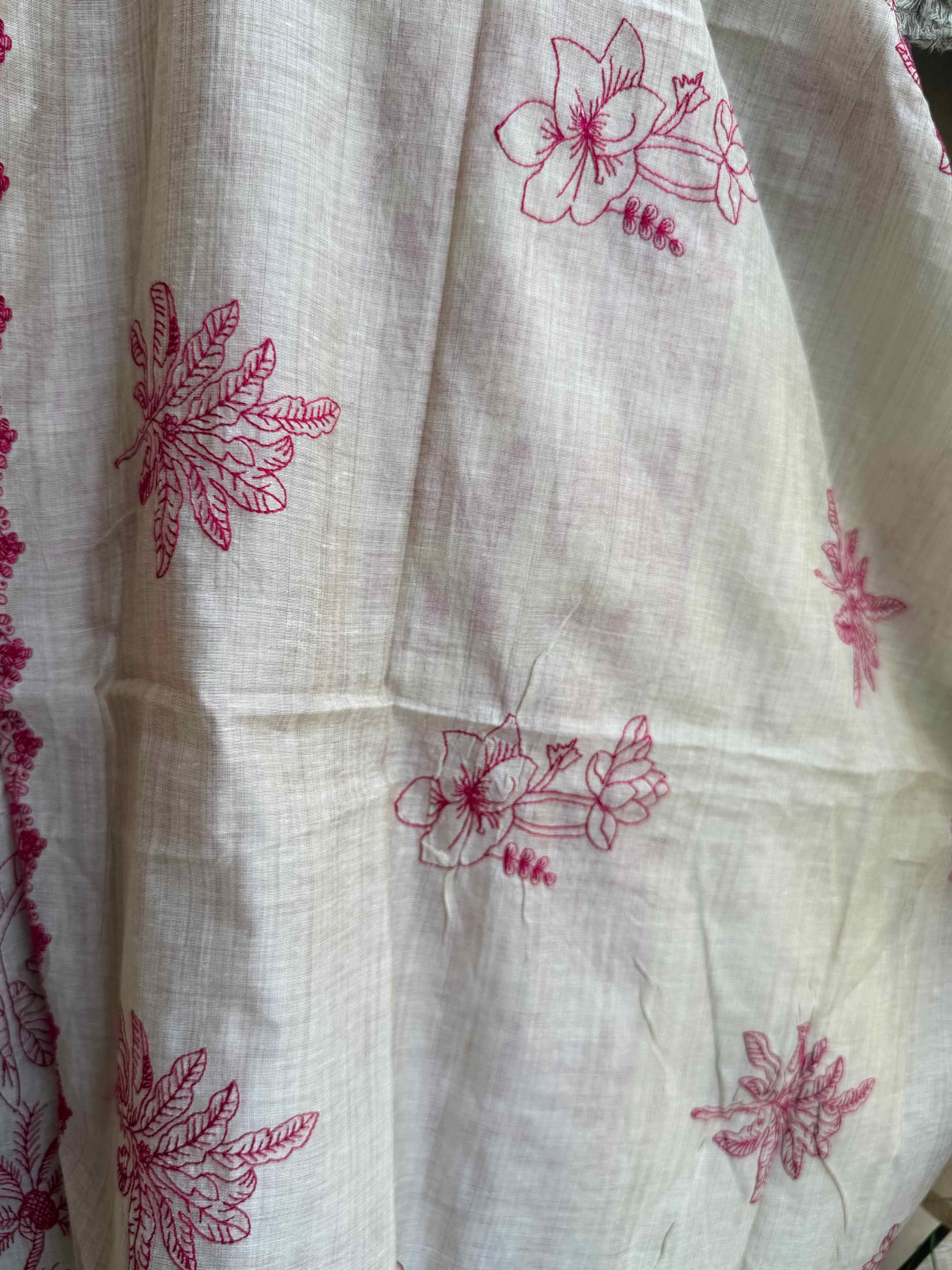 Ivory Bloom Suit Set – Rose Pink