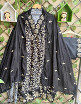 Rani Meher Suit Set – Black