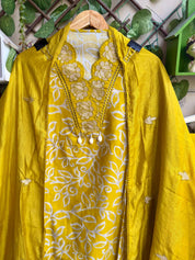 Rani Meher Suit Set – Yellow