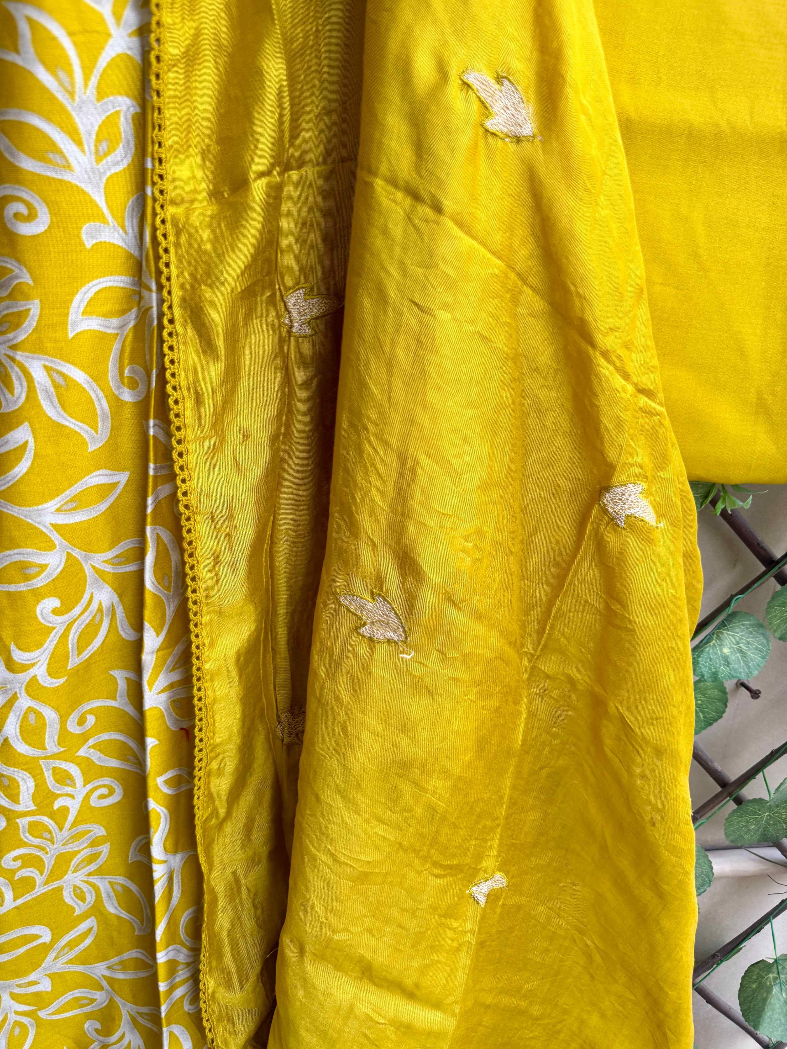 Rani Meher Suit Set – Yellow