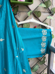 Rani Meher Suit Set – Aqua Blue