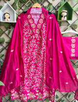 Rani Meher Suit Set – Rani Pink