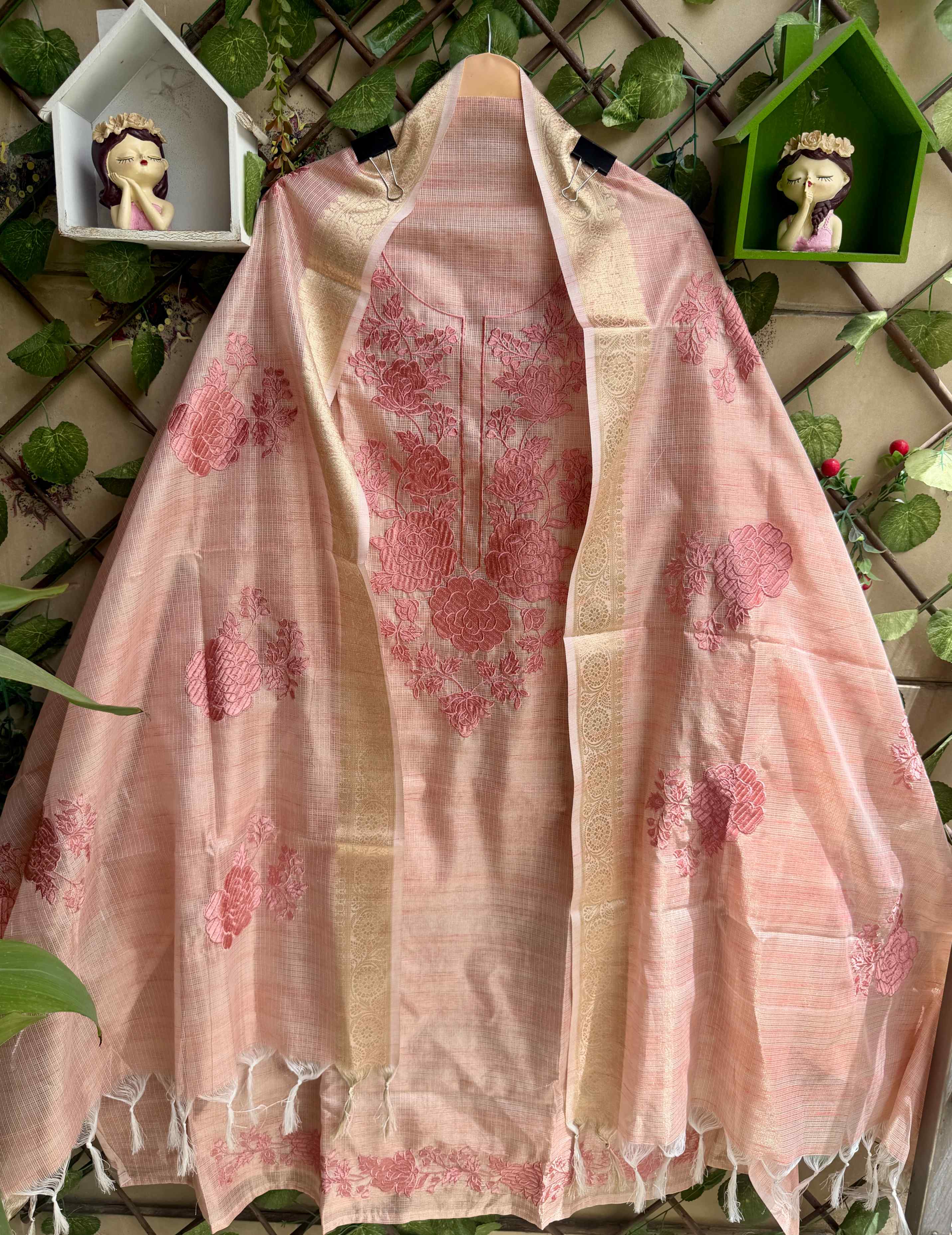 Meher Gul Suit Set Pink