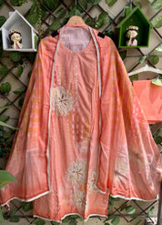 Gulnaar Mist Suit Set – Peach Blossom