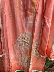 Gulnaar Mist Suit Set – Peach Blossom