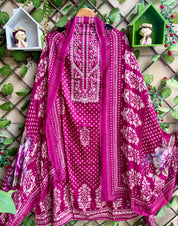 Noor-e-Gul – Magenta Pink