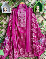Noor-e-Gul – Magenta Pink