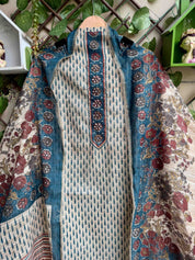 Gulbahar Grace – Teal Blue