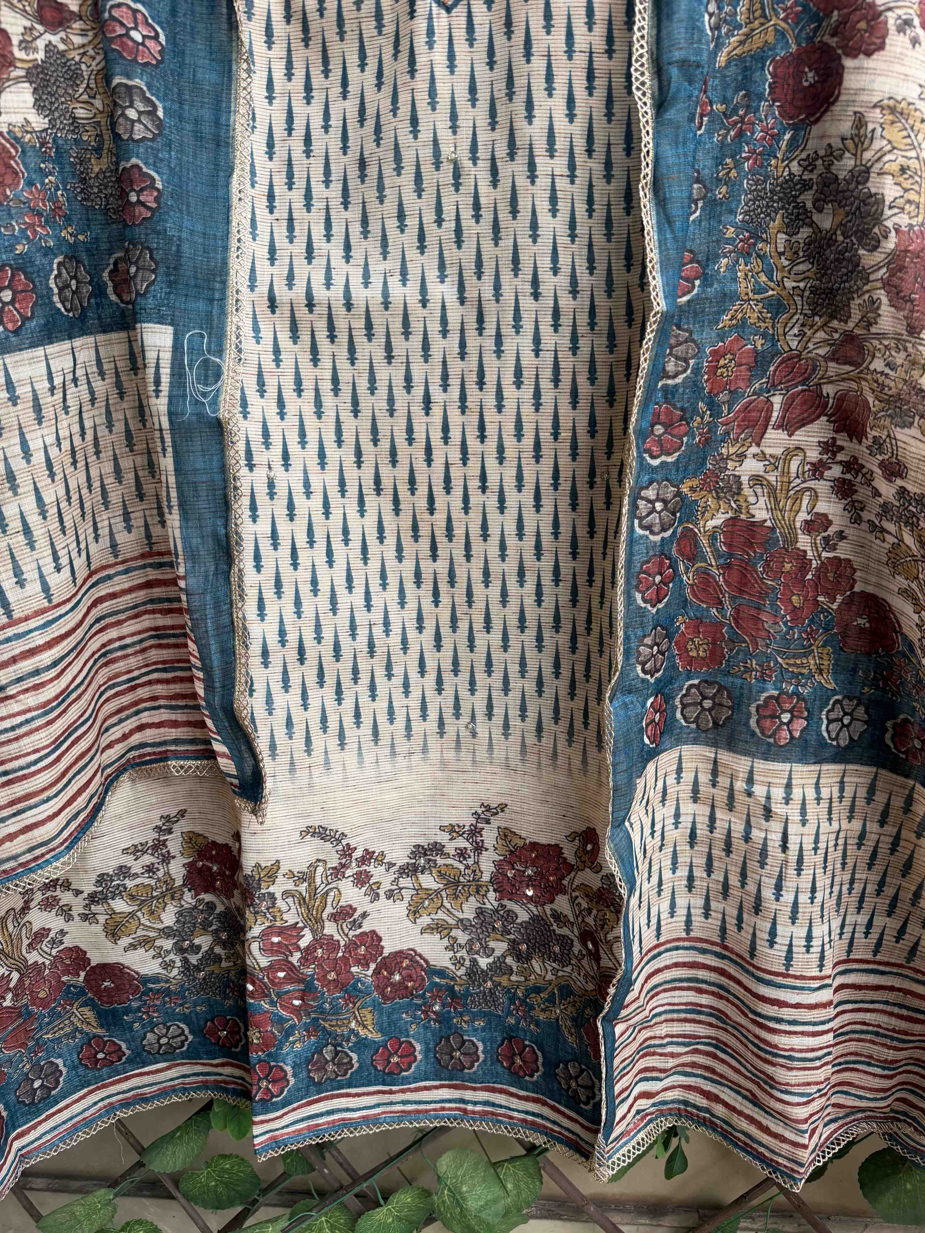 Gulbahar Grace – Teal Blue